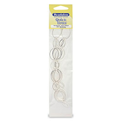 Quick Links Chain, Oval, Small, Silver Plated, 24.5 in (62 cm)
